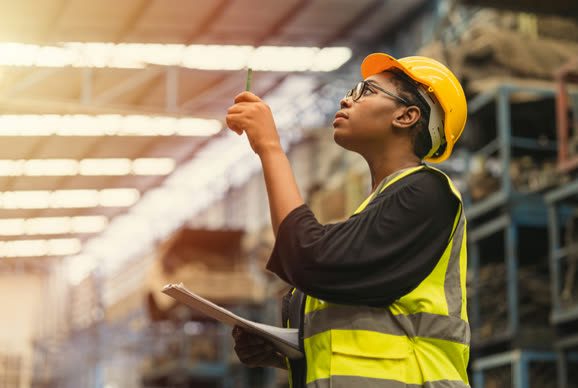 brand warehouse worker